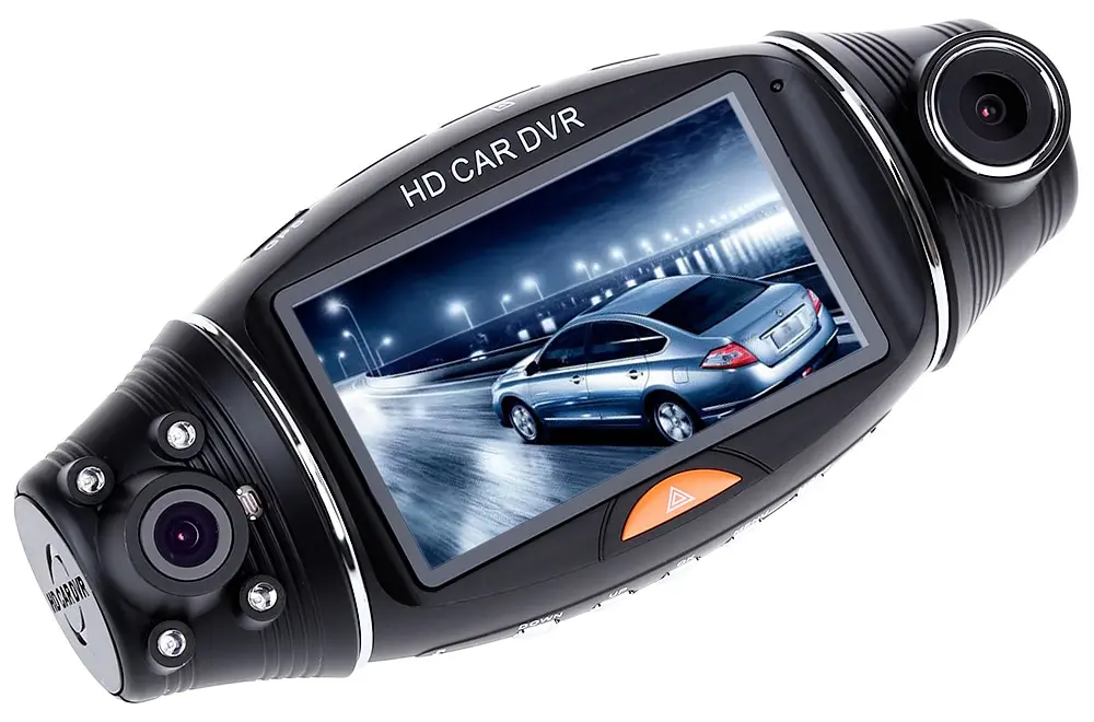  R310 Dash Kamera GPS Dual Objektiv 27 ''Auto DVR 140 Grad IR Nacht Vision Schwerkraft Sensing Auto 