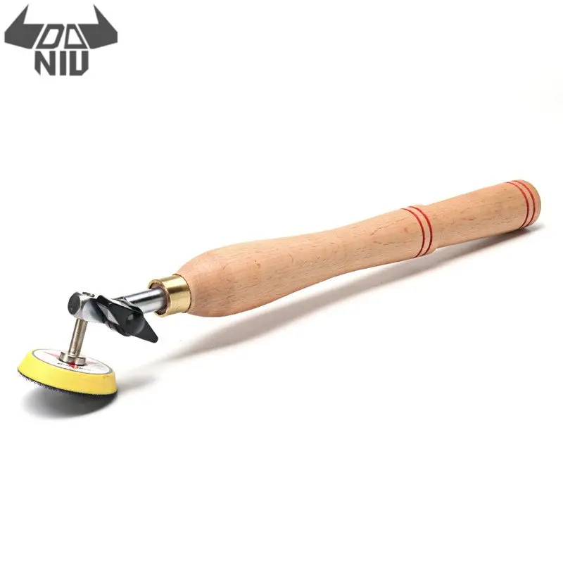 

DANIU Mini 1Pcs Wood Bowl Sander Sanding Polishing Tool with Sanding Disc for DIY Lathe Woodworking Turning Tool