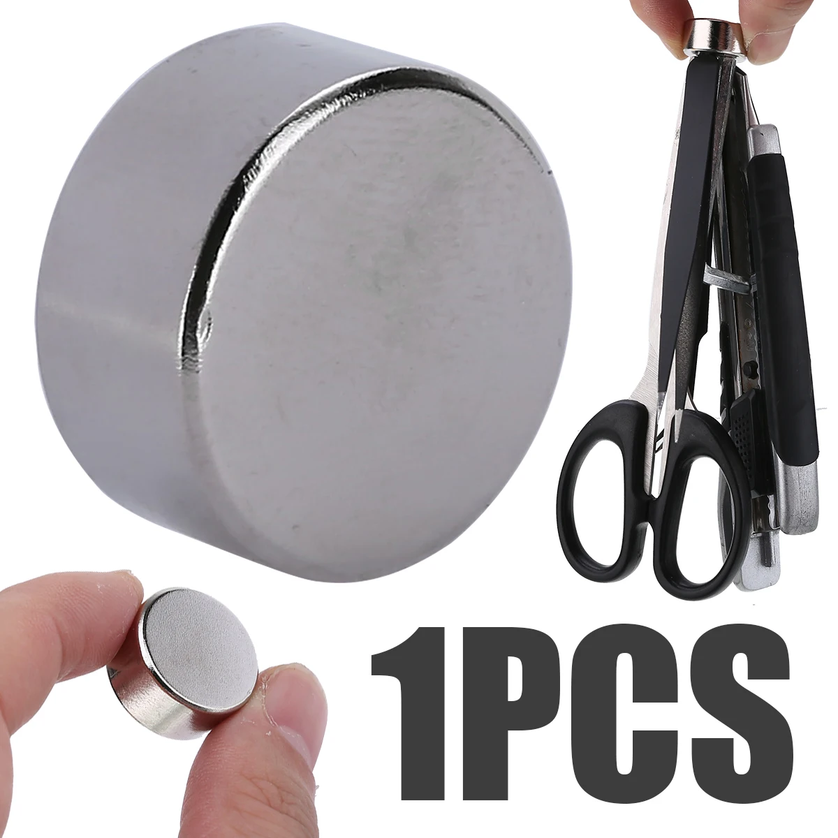 

1Pcs Super Strong Round Rare Earth Magnet Disc N52 Neodymium Magnets 20x10mm For Fridge Craft Pocket Magnet Magnetic Tools