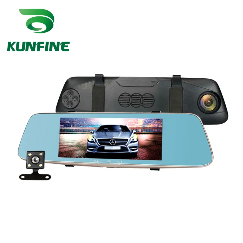 Зеркало видеорегистратор KUNFINE 10 &quot Android GPS Navi Wi Fi Bluetooth 3G FM
