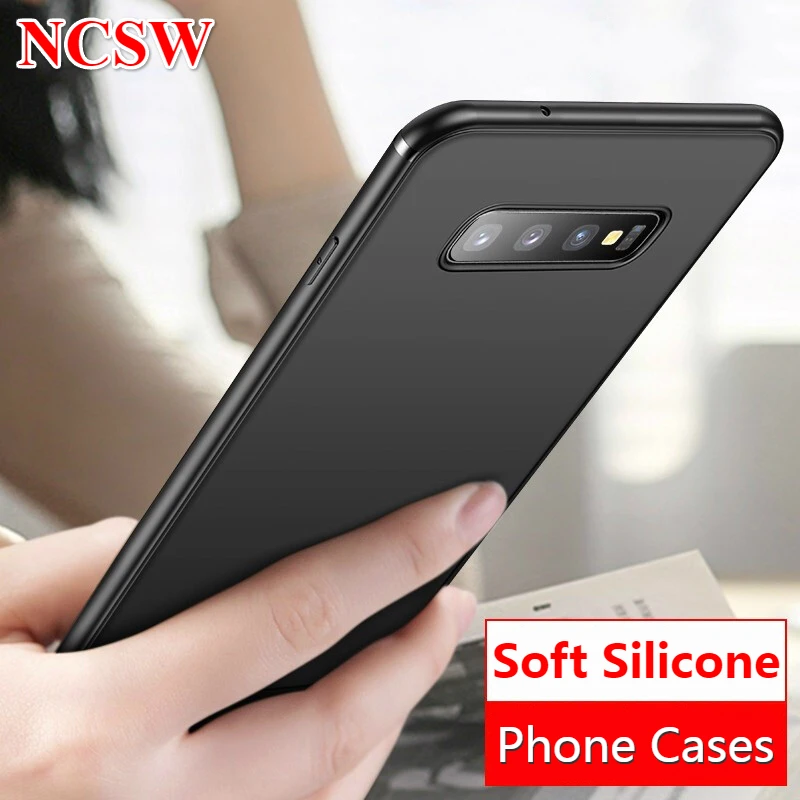 

Matte Soft silicone Case For Samsung M20 M30 M10 A30 A50 Coque Galaxy S10 5G S10E A70 A60 A40 A20E A10 A750 S9 S8 Cover Fundas