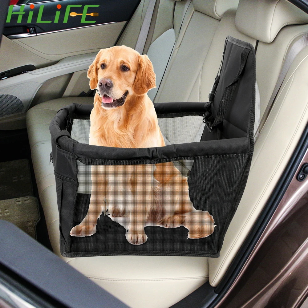 

HILIFE Portable Travel Dog Car Seat Cover Folding Hammock For Cats Dogs Transporting Pet Puppy Dog Carrier Bag Safety Dog Basket