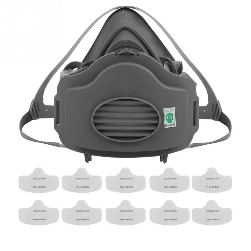 

3200 Respiratory Protective Mask Anti PM2.5 Gas Filter Respirator Dust Mask