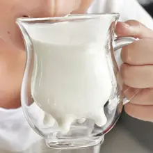 Кружка с двойными стенками Кофе стеклянная кружка для чая крушки термос чашка для эспрессо вина пива горячей