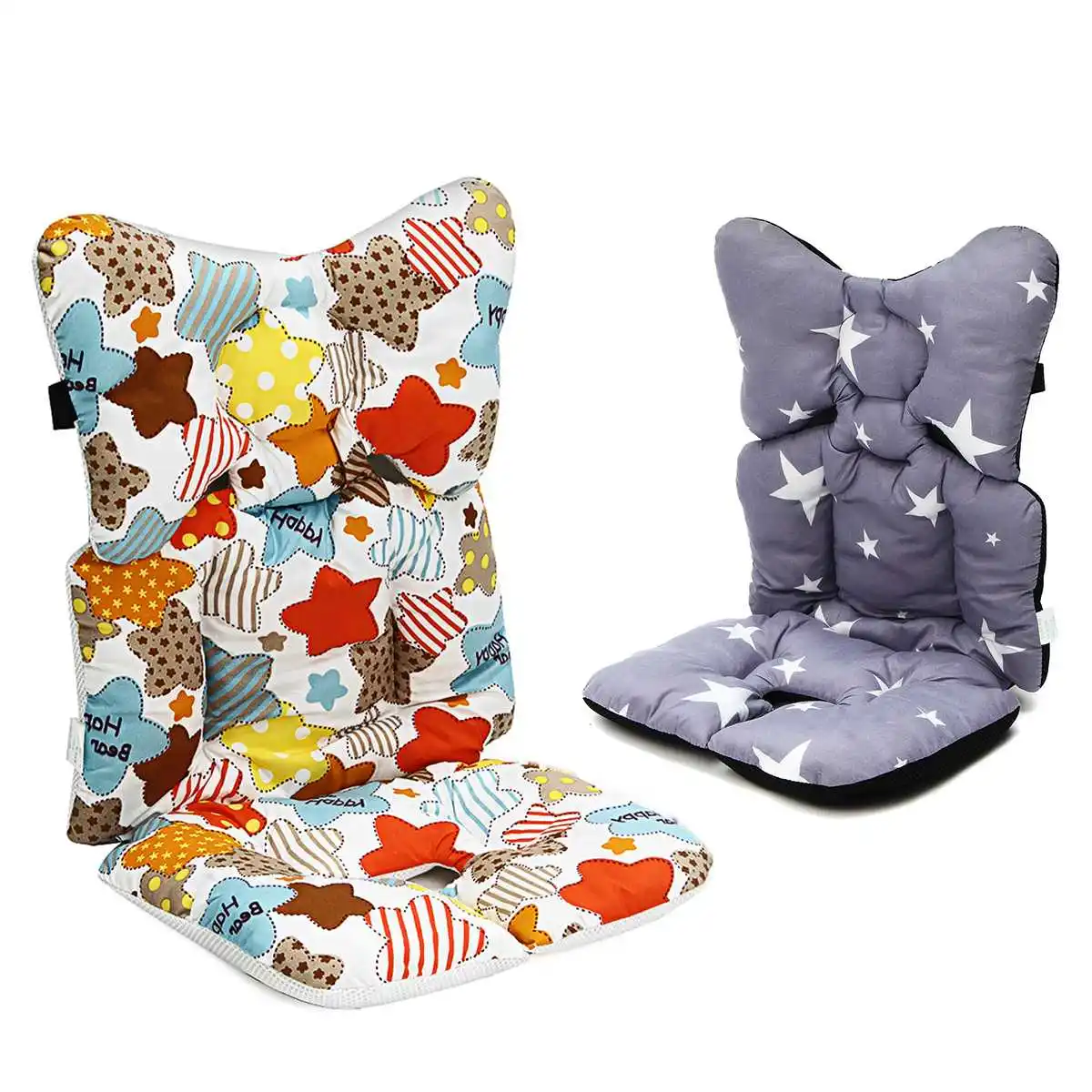 

4 Types Foldable Cotton Baby Stroller Cushion Seat Cover Pad Breathable Soft Diaper Urine Mat Liner Car Pad Warm Mattresses
