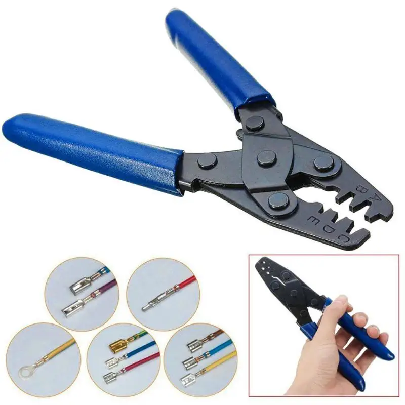 

High Carbon Steel Crimping Pliers Crimp Wire Stripper Manual Cold Press Terminal Pliers Crimping Tools Terminal Pliers Hand Tool