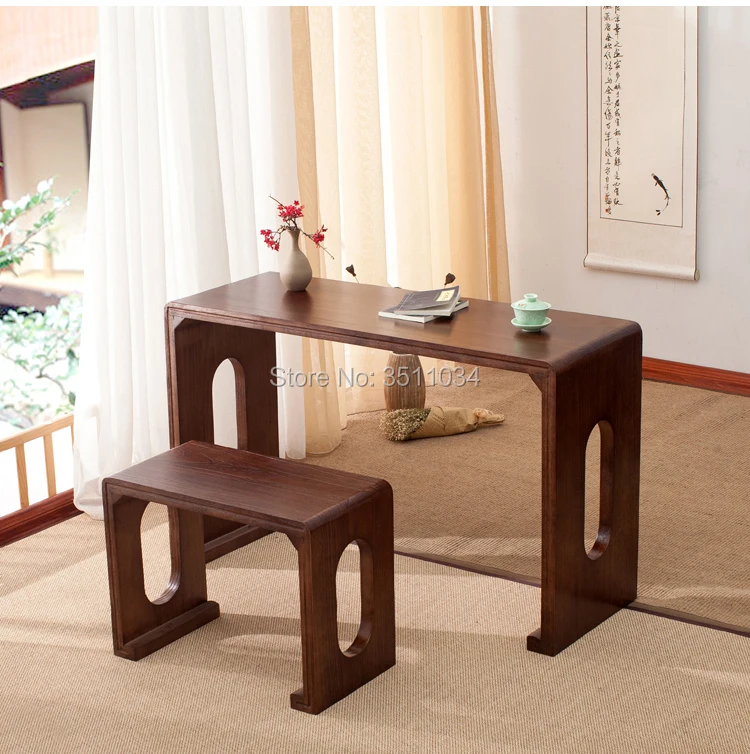 110x40x68cm Wood Piano Table Stool Set Rectangle Asian Antique Furniture Living Room Oriental Japanese/Chinese Tea Table Design 110x40x68cm Wood Piano Table Stool Set Rectangle Asian Antique Furniture Living Room Oriental Japanese/Chinese Tea Table Design