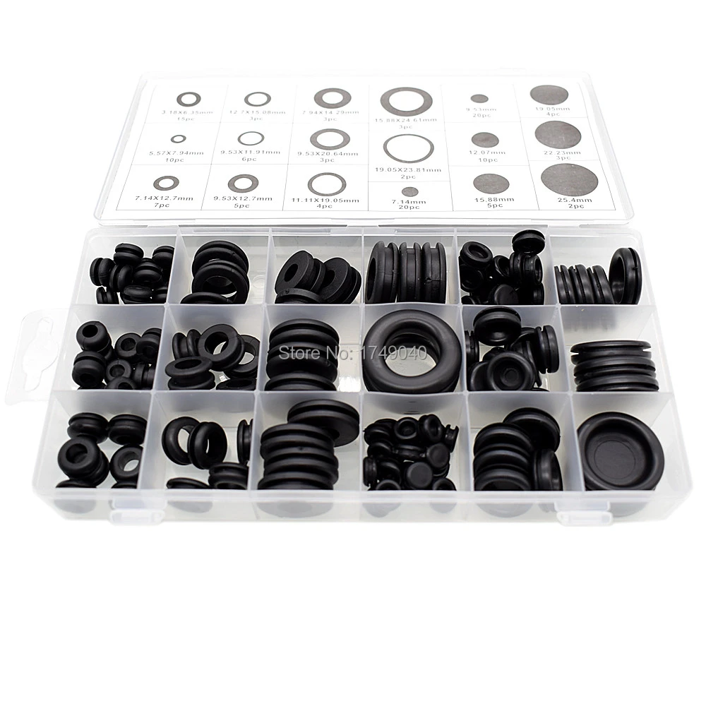 Wear-Resisting Black for Electric Equipment Box for Wire Gasket Mineral Oil-Resisting Rubber Grommet Wire Grommet Wear-Resisting Black for Electric Equipment Box for Wire Gasket Mineral Oil-Resisting Rubber Grommet Wire Grommet