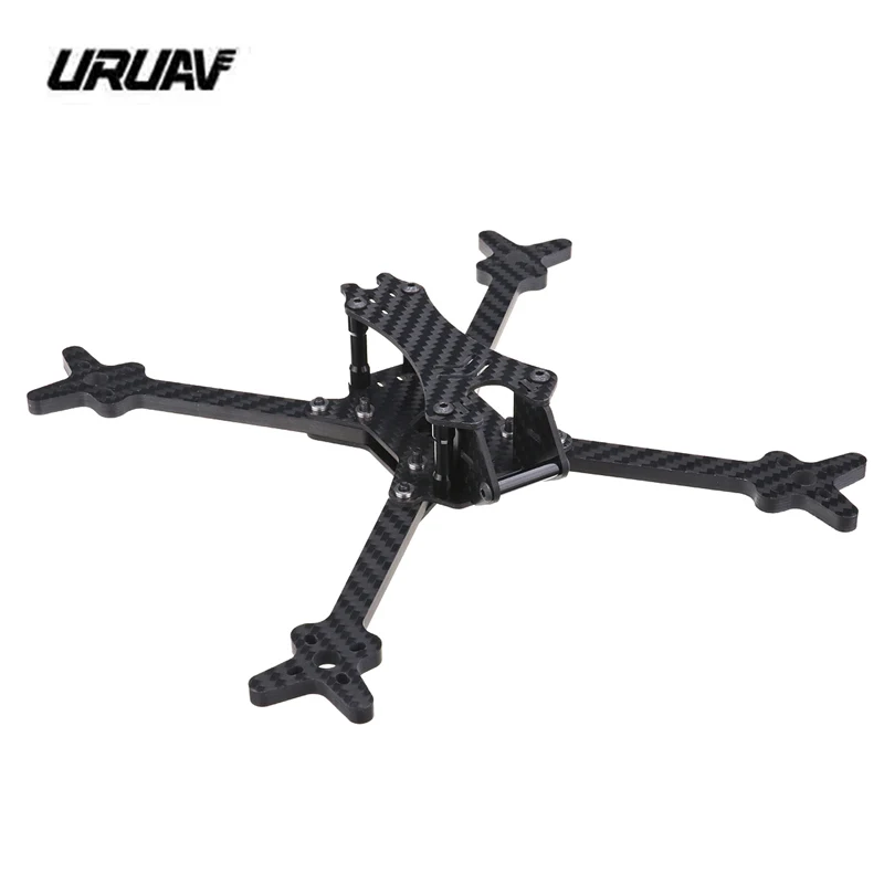 

URUAV UF6 5 Inch 220mm Carbon Fiber FPV Racing Frame Kit 5mm Arm Plate for RC FPV Racing Drone