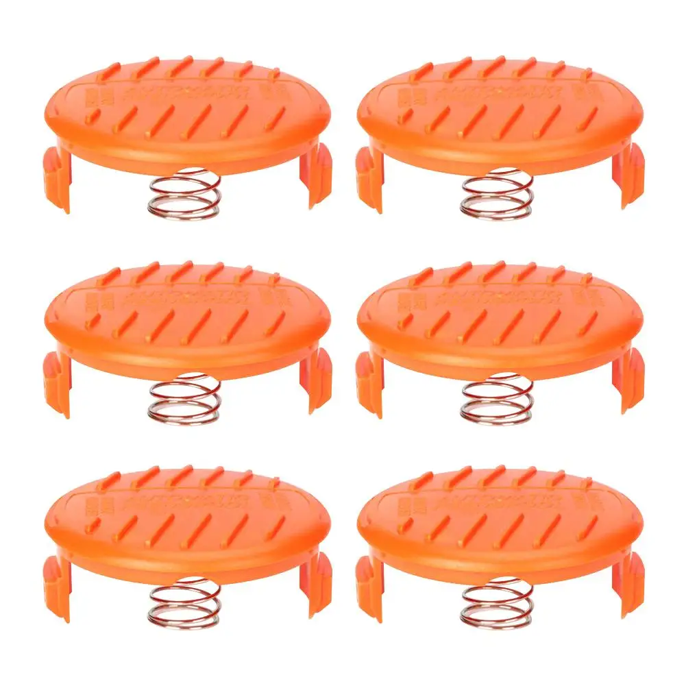 

12pcs/Pack RC-100-P Replacement Spool Cap Covers And Spring For Black-Decker AFS Trimmer GH600 NST2018 CST2000