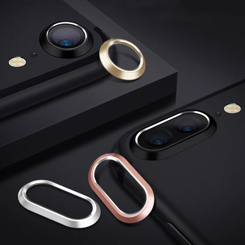 

JONSNOW Camera Lens Protector Ring for iPhone 7 8 Plus 6S 6P X XR XS Max Metal Camera Lens Film Protection Ring Guard