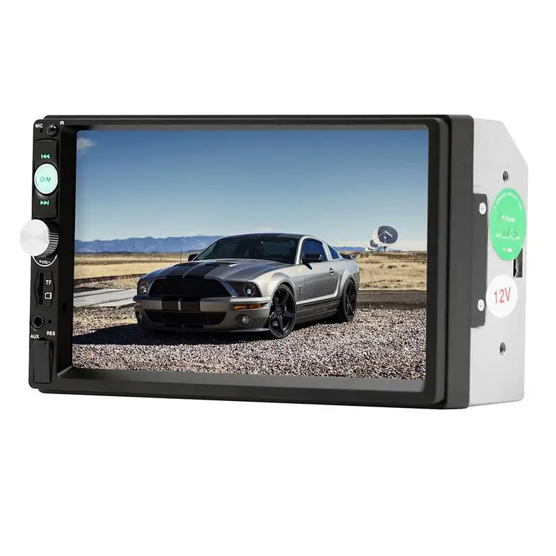 Автомобильный аудиоплеер 12 В HD 7 дюймов MP4 MP5 плеер Bluetooth свободные руки FM карта