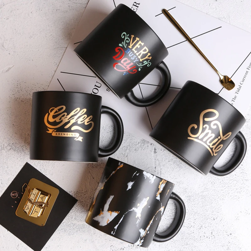 Marble Ceramic Coffee Mugs Tea Milk Office Drinking Gifts | Дом и сад