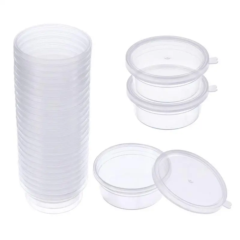 

24 Grid Slime Container Box With Lids Plastic Sealed Storage Case Kitchen Fruit Vegetable Flour Food Storage Box Organizer