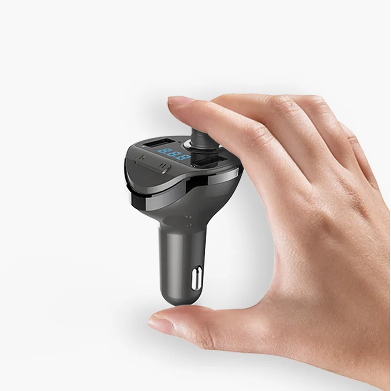 Автомобиль Bluetooth fm передатчик Автомобильный MP3 плеер автомобиля Hands Free отверстие