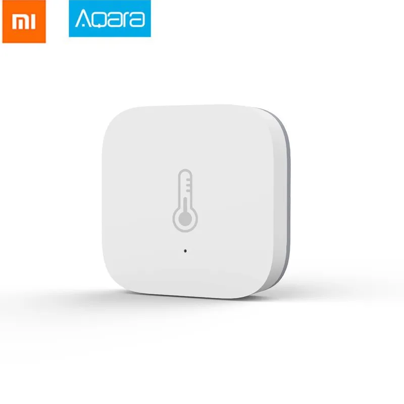 Xiaomi Aqara умный датчик температуры воздуха и влажности окружающей среды работает с Android IOS APP Быстрая