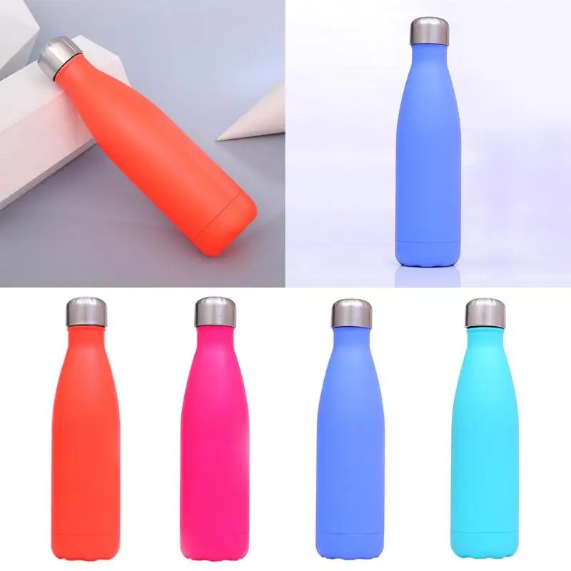 

500ml Thermal Cup Vacuum Flask Heat Water Bottle Stainless Steel Heat Insulation Drink Bottle Portable Thermos Bottle