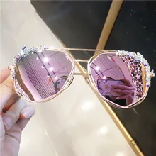 Стразы, поляризационные, квадратные, женские солнцезащитные очки, брендовые, дизайнерские, Роскошные, розовые, для девушек, солнцезащитные очки, для девушек, солнцезащитные очки, Oculos De Sol Feminino