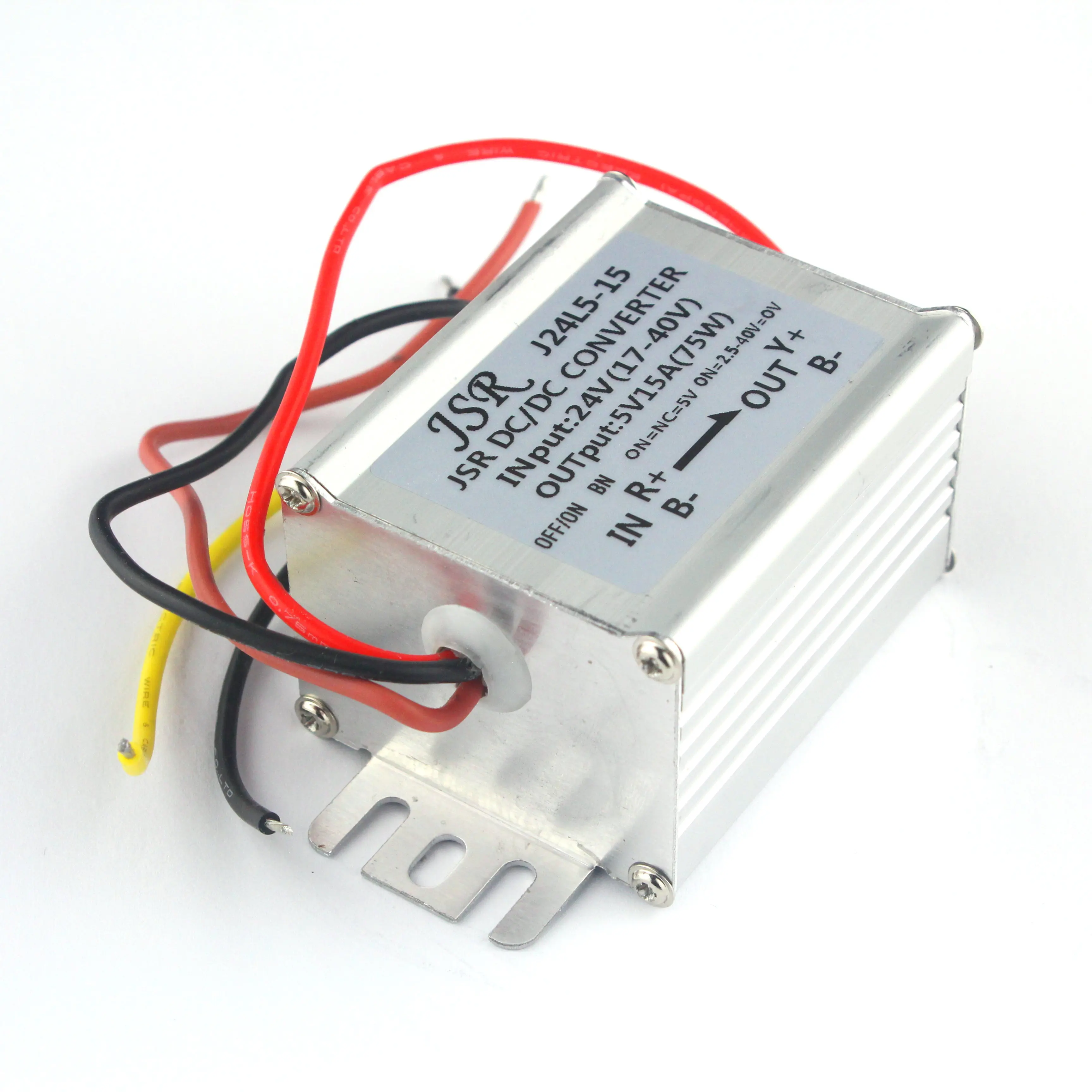 JSR J24L5-15 24 V-5 V 15A понижающий преобразователь 24 V a 5 V15A Amp DC-DC Преобразователь мощности 24 W понижающий модуль