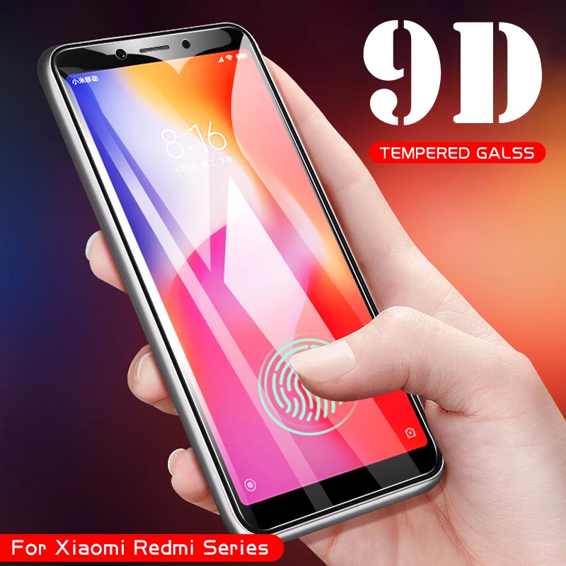 

Dreamysow 9D Tempered Glass for xiaomi Mi Pocophone F1 Screen Protector For xiaomi mi 9 SE 8 5X 6X A1 A2 lite play Case