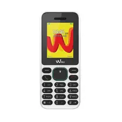 Телефон Wiko Lubi 5 1,8 Dual SIM Камера QVGA слот MicroSD Bt2.1 Батарея 800 mAh радио Цвет белый