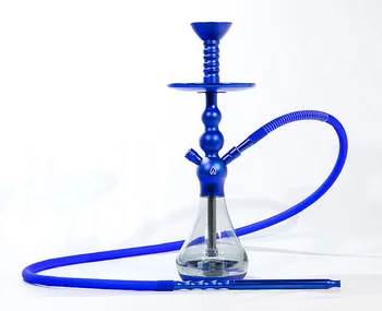 

Walden Shisha X3 (Azul) Gran cachimba de 50 cm completamente equipada - Con todos los accesorios incluidos