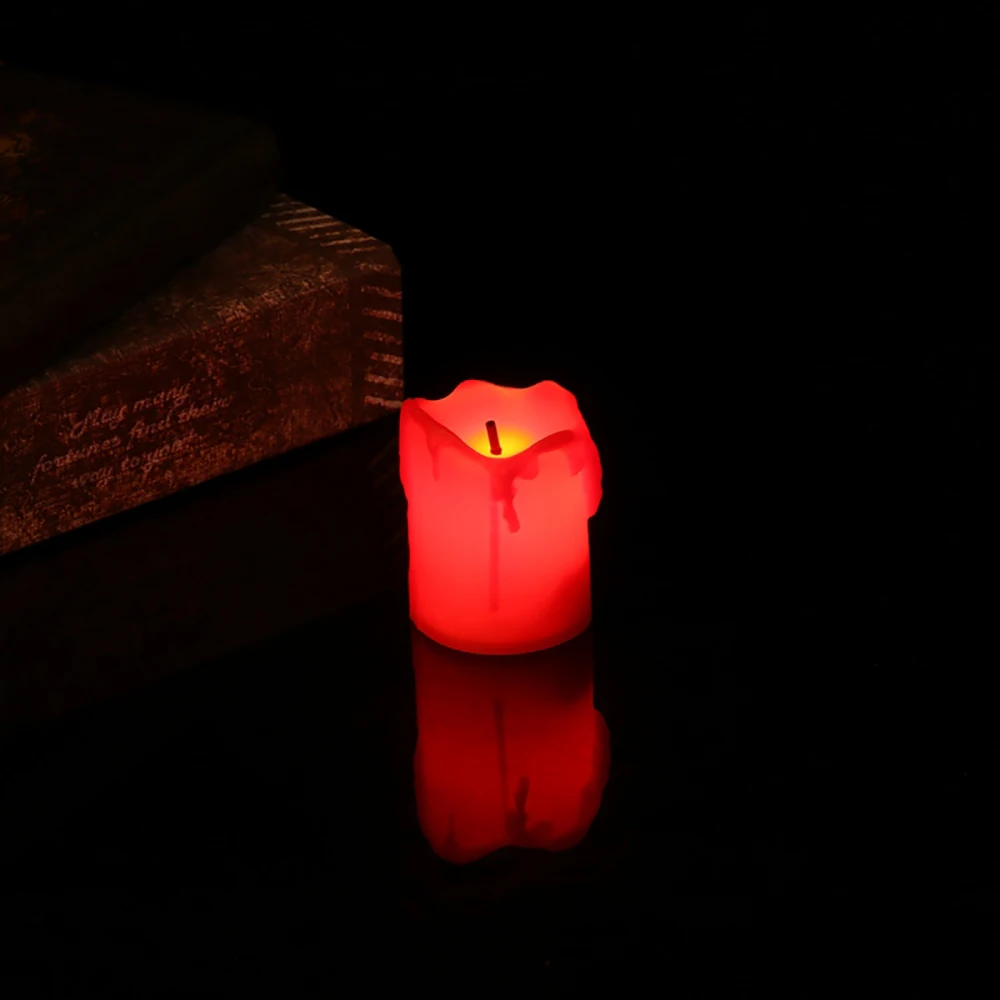 12 шт. светодио дный Электрический батарея питание Tealight свечи Теплый Белый Беспламенного для праздника/Свадебные украшения Рождество украшения