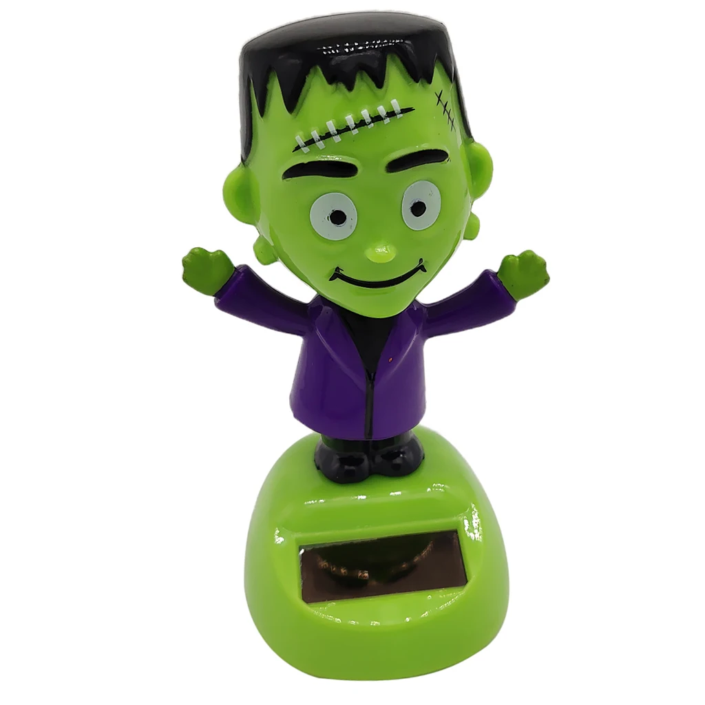 На солнечных батареях Bobbing Evil Man Figure Model Fun Solar Science Toy Bobbleheads Домашний Настольный
