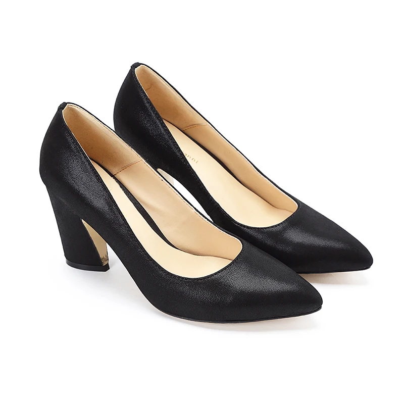 

Fashion Women's High Heels Shallow Office Shoes New Arrival Pointed Toe Women Pumps Sexy Black Shoes