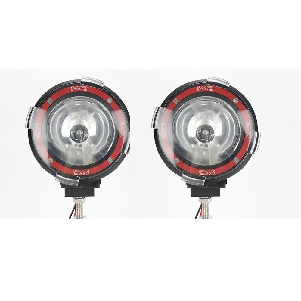 GRIKEY 2PCS 4 Inch 35W HID Work Light 12V Off Road Xenon Driving Fog Spot Light Lamp 4X4 4WD Truck ATV Offroad SUV