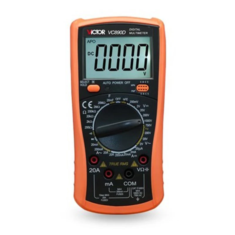 

Portable LCD Display Digital Multimeter Digital Multimeter Voltage Current Resistance Tester Ammeter Multimeter 1999 Counts