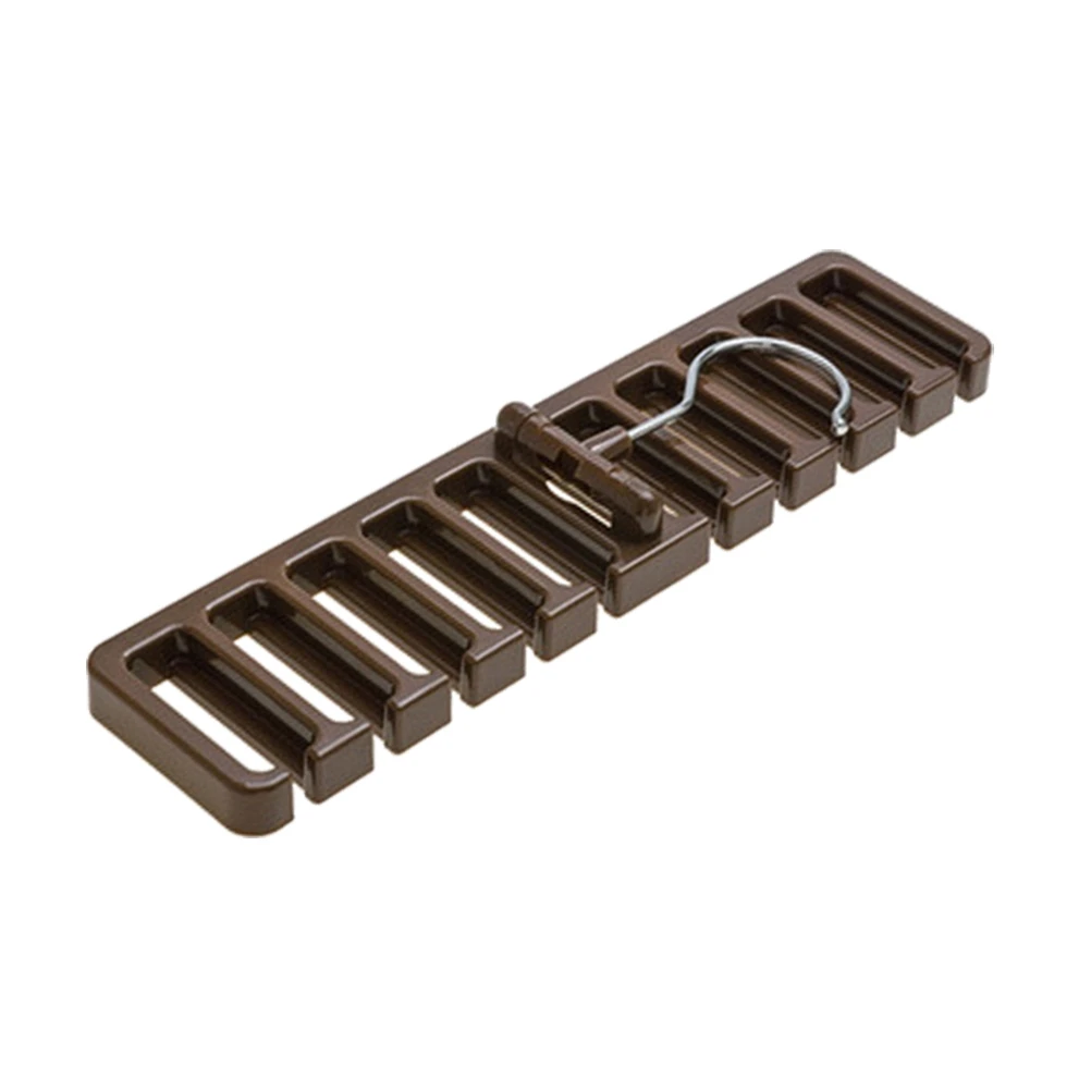 

1PC Rack Practical Multi-functional Durable Finishing Rack Hanger Frame for Belt Scarves Tie