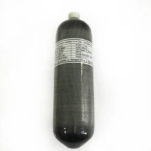 AC1217 2.17L CE 30MPA 4500PSI углеродное волокно высокого давления бутылка для дайвинга Пейнтбольный пистолет кислородный цилиндр для пневматической винтовки