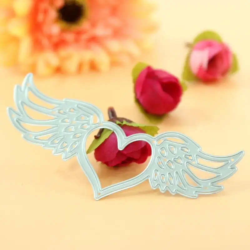 Набор металлических резных штампов Love Wings трафареты с тиснением для