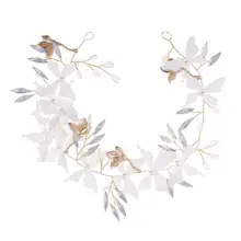 1 шт. подружки невесты Невеста повязка головной убор для девочек Для женщин аксессуары для волос головной убор Венок для выпускного Обручение банкет