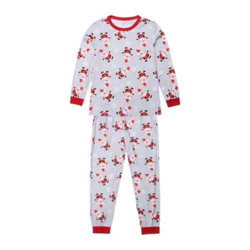 Cotton Warm Winter Pajamas Set Women Clothes Set 2pcs Baby Sleepwear