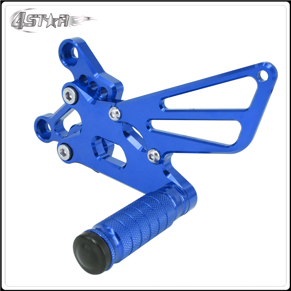 Мотоцикл CNC Алюминиевые Регулируемые Подножки для ног педали YAMAHA YZFR6 YZF R6 2006