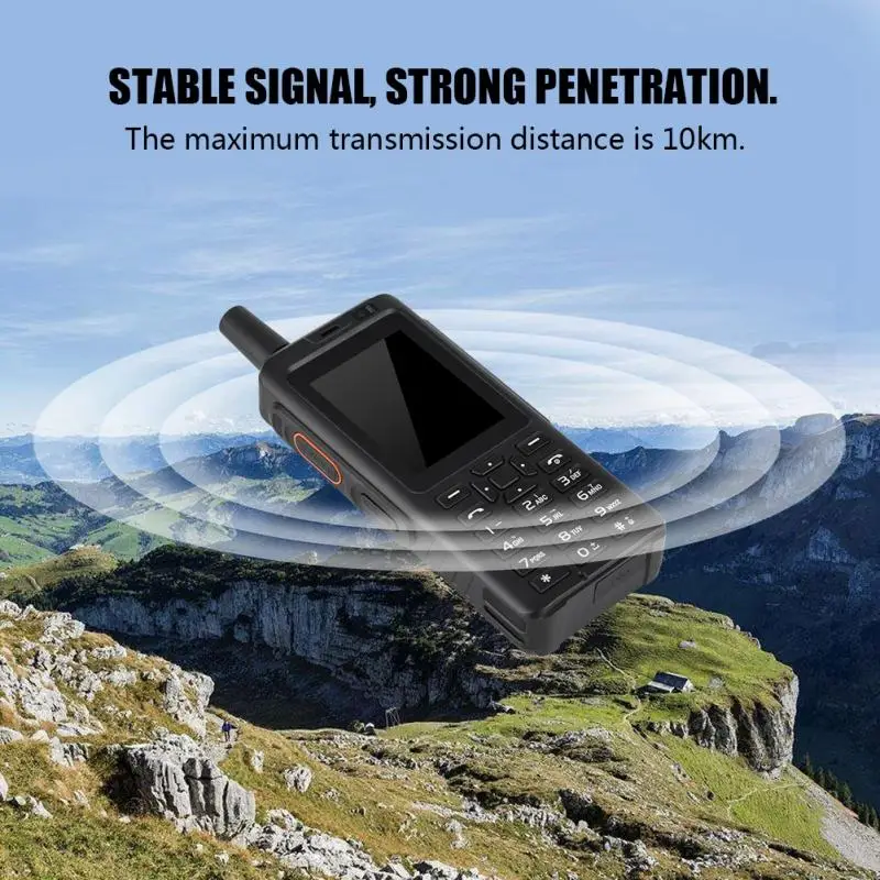 7 S + 4G POC Walkie Talkie 6.0 Handphone Intercom Hanset Radio Portabel Ponsel Pintar Telepon First Polisi walkie Talkie