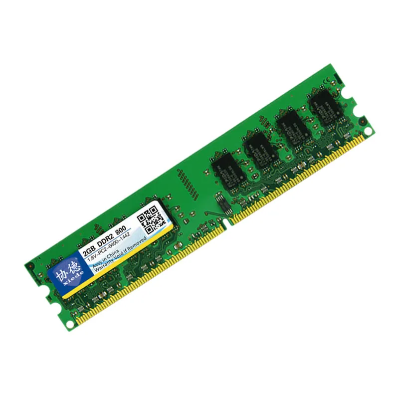 Xiede настольный компьютер оперативная память модуль Ddr2 800 Pc2-6400 240Pin Dimm 800 МГц для Intel/Amd