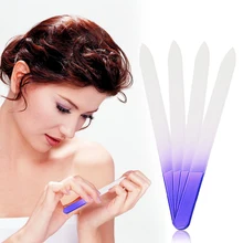 4pcs Nail Files Crystal Glass File Buffer Manicure Device Nails Grinding Scrub Polisher Kit Nail Polishing