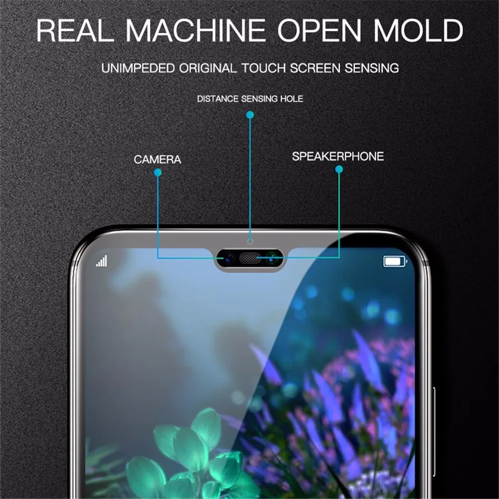 5D защитное стекло на Honor 8X 7X 8C 9 10 Lite закаленное защита экрана P30 20 Mate P Smart Plus