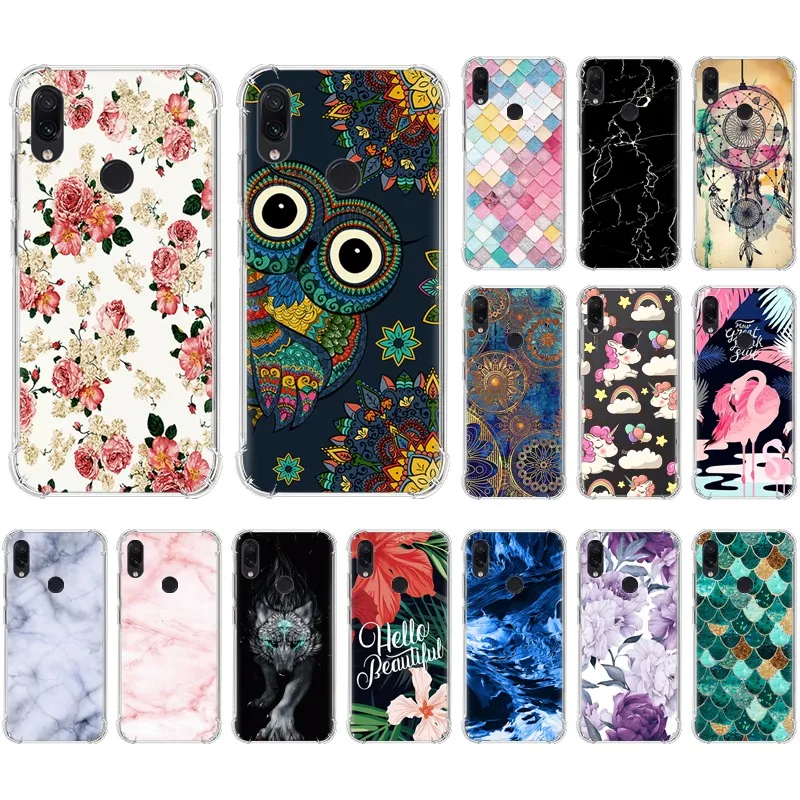 

Phone Case For Xiaomi Redmi Note 7 / Redmi Note 7 Pro Stylish Design Colorful Painted Anti-falling Back Phone Cover