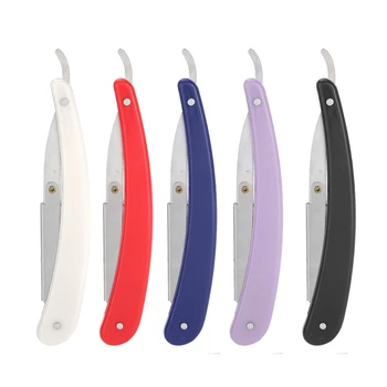 

Retro Men Manual Razor Classic Barber Shaver Foldable Hair Beard Razor Shaving Knife v