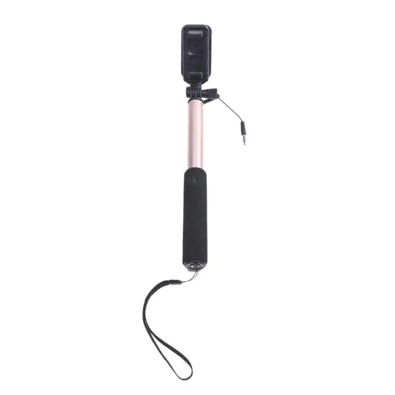 

Mini Selfie Stick With Button Wired Monopod Control Self Universal For iPhone 6 Android Samsung Huawei Xiaomi Sticks With Mirror