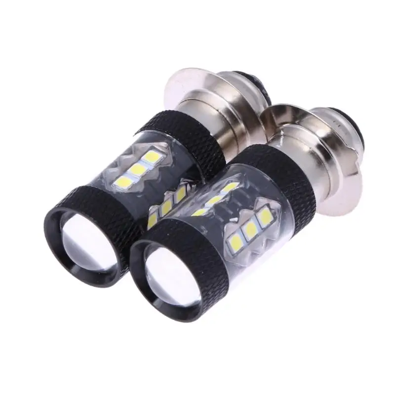 

2Pcs Car-styling LED Fog Light H6 80W Refit Replacement Motorcycle Auto Headlight 12V 6000K 800LM Light-emitting Diode Lamp Bulb