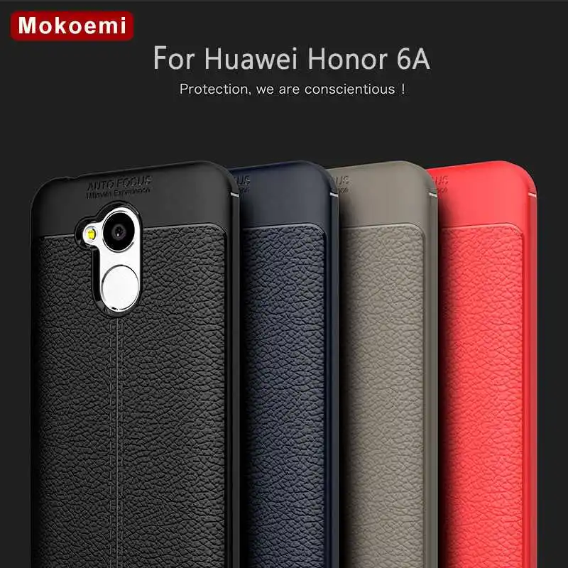

Mokoemi Lichee Pattern Shock Proof Soft 5.0"For Huawei Honor 6A Case For Huawei Honor 6A Cell Phone Case Cover