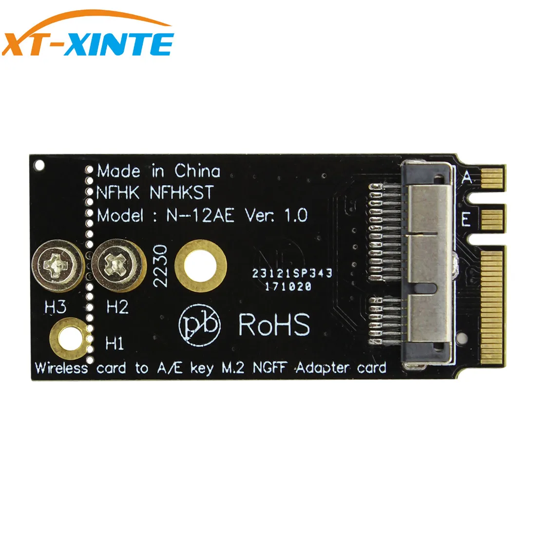 XT XINTE BCM94360CS2 BCM943224PCIEBT2 12 + 6 Контактный Модуль беспроводной карты Bluetooth Wifi для NGFF M.2 Key