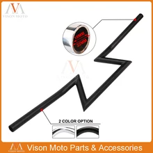 7/" 22 мм руль мотоцикла Drag Z бар для Harley Honda Yamaha Suzuki Kawasaki Triumph кафе, Рейсер, чоппер Cruisers Универсальный