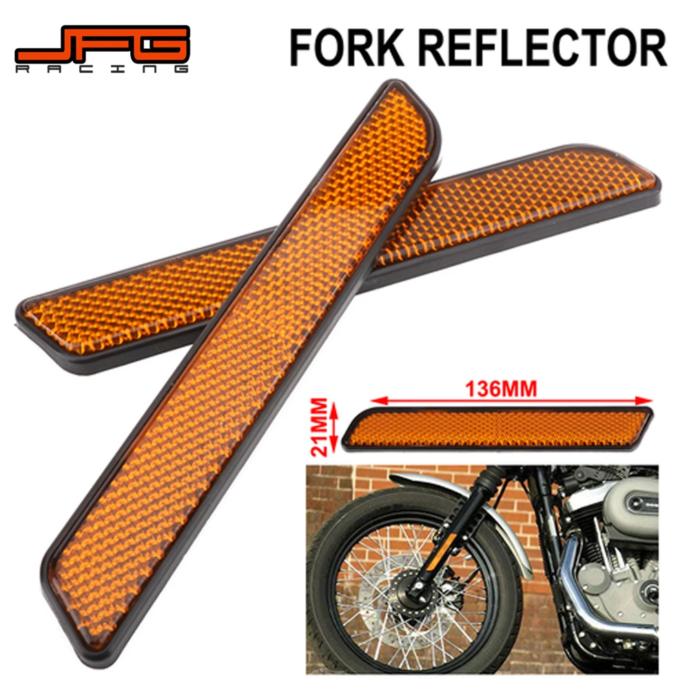 Fork Legs Reflectors Fits For Harley Davidson lower legs sliders front forks Fork Legs Reflectors Fits For Harley Davidson lower legs sliders front forks