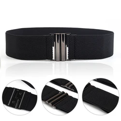 Elastic Belt Women Fashion Simple Belts Woman Lady Female Casual Dress Waistbands Women's Black Buckle Cummerbund Belts Solid Elastic Belt Women Fashion Simple Belts Woman Lady Female Casual Dress Waistbands Women's Black Buckle Cummerbund Belts Solid